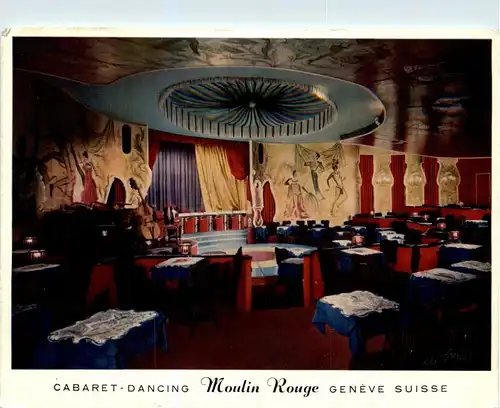 Geneve - Cabaret Moulin Rouge -268826