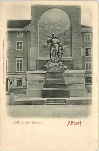 Altdorf - Wilhelm Tell Denkmal - Reliefkarte -269358
