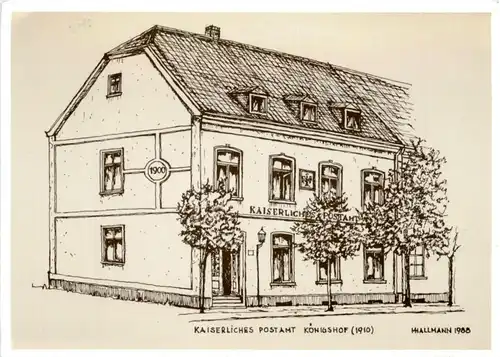Königshof - Kaiserliches Postamt -219390