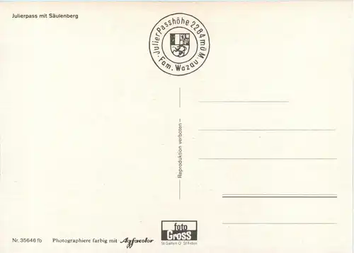 Julierpass - VW Käfer -268752