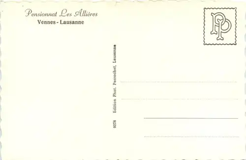 Vennes Lausanne - Pensionnat Les Allieres -219492