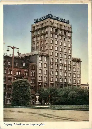 Leipzig - Hochhaus am Augustusplatz -219520