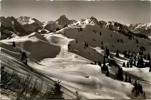 Saanenmöser - Hornberg - Hühnerspiel Abfahrt - Ski -268330