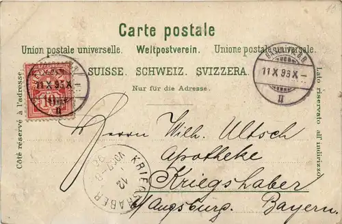 Gruss aus Basel - Litho -268372