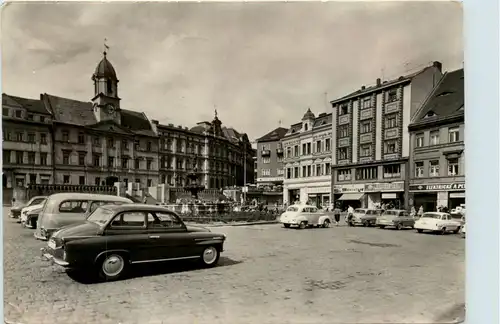 Teplice - namesti Karla Marxe - Auto car -269652
