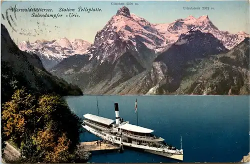 Tellsplatte - Salondampfer Uri -269288