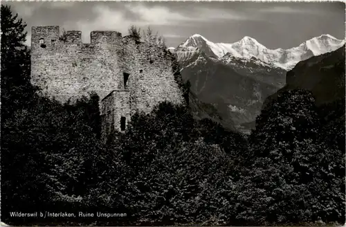 Wilderswil bei Interlaken - Ruine unspunnen -269172