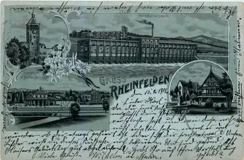 Gruss aus Rheinfelden - Litho -268388