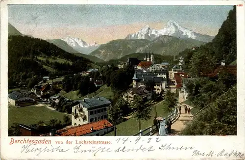 Berchtesgaden von der Locksteinstrasse -267404