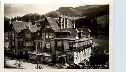 Steinhaus am Semmering - Hotel Stuhleckerhof -269530