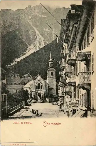 Chamonix - Place de l Eglise -269812
