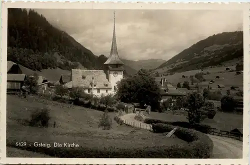 Gsteig - Die Kirche -269372