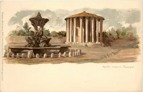 Roma - Vesta Tempel -370382