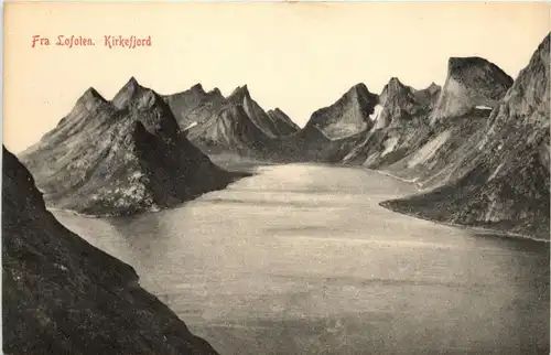 Fra Lofoten - Kirkefjord -269724