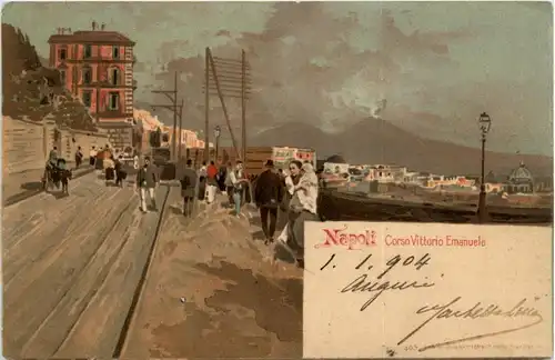 Napoli - Corso Vittorio Emanuele -270184