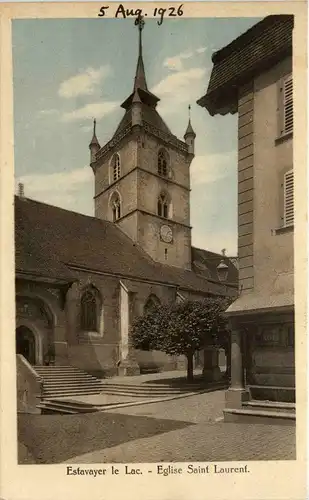 Estavayer le Lac - Eglise Saint Laurent -269498
