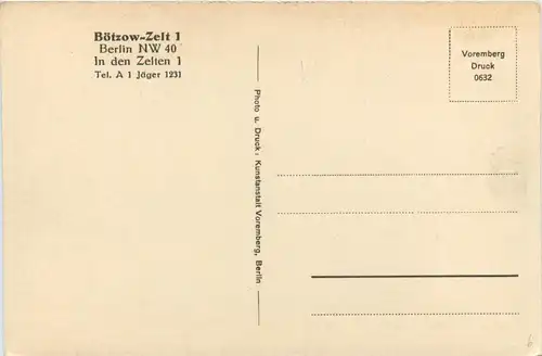 Im Tiergarten - Bötzow Zelt -270724