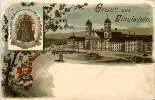 Gruss aus Einsiedeln - Litho -269294
