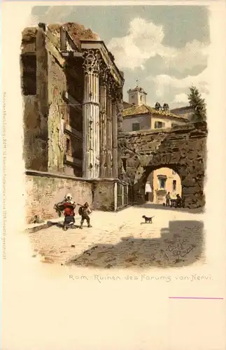 Roma - Forum von Nervi -370374