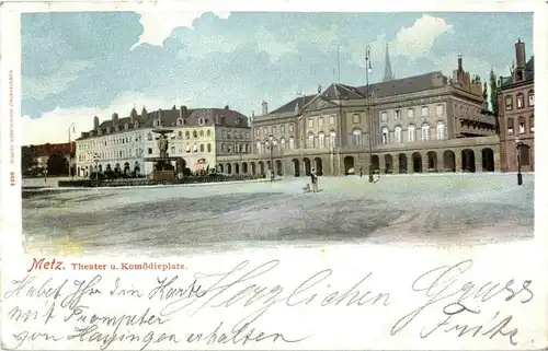 Metz - Theater und Komödienplatz -27318