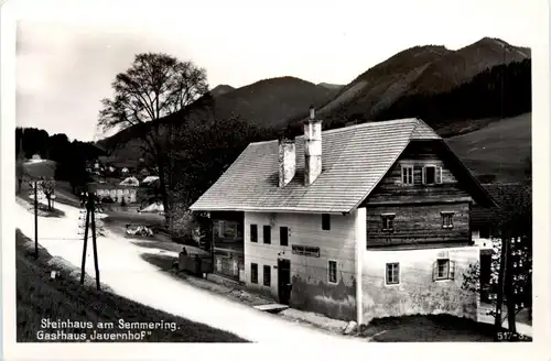 Steinhaus am Semmering - Gasthaus Jauernhof -269534