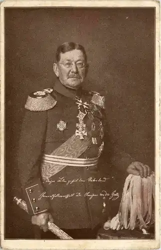 Generalfeldmarschall Freiherr von der Goltz -270630