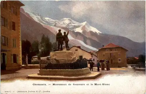 Chamonix - Monument de Saussure -269820