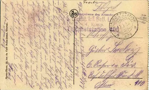 Cambrai - Jardin public - Feldpost -27830