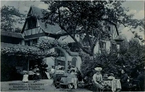 Strassburg - Bauernhaus Orangerie -27882