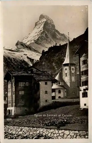 Eglise de Zermatt -271682