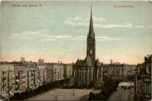 Gruss aus Berlin - Winterfeldt Platz -270718