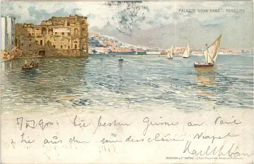 Napoli - Palazzo Donn Anna - Posillipo -270186