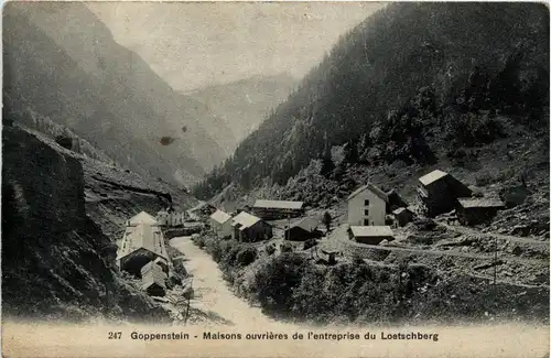 Goppenstein - Maisons ouvriers -271938