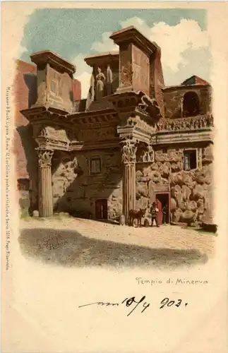 Roma - Tempio di Minerva -370380