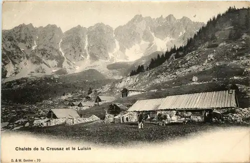 Chalets de la Creusaz et le Luisin -271646