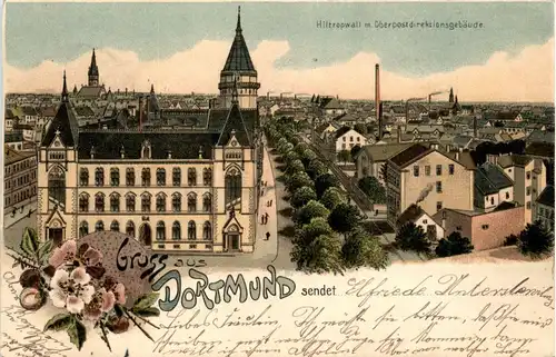 Gruss aus Dortmund - Litho -270762