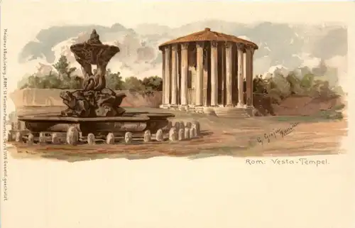 Roma - Vesta Tempel -270456