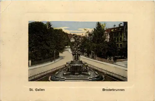 St. Gallen - Broderbrunnen -269466