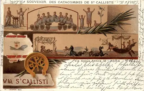 Roma - Souvenir des Catacombes -270452