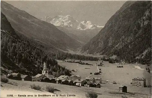 Randa avec le Breithorn -272116