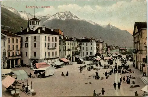 Locarno - Il Mercato -271632