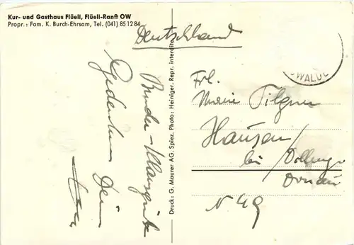 Flüeli Ranft - Gasthaus Flüeli -272396