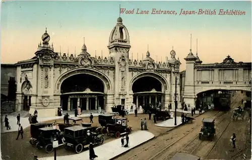 London - Japan-British Exhibition - Wood Lane Entrance -271402