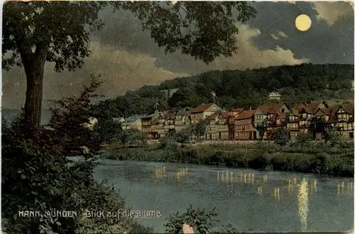 Hann. Münden - Blick auf die Blume -270780