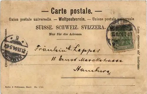Basel - Litho - Spinne -272434