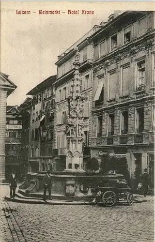 Luzern - Weinmarkt - Hotel Krone -271882