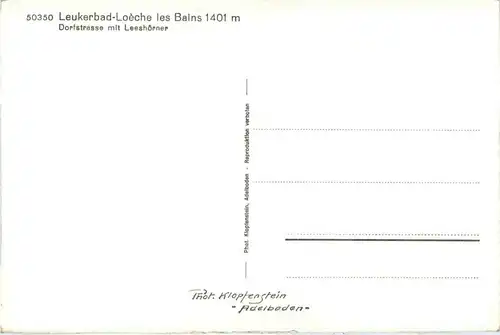 Leukerbad - Dorfstrasse -271624