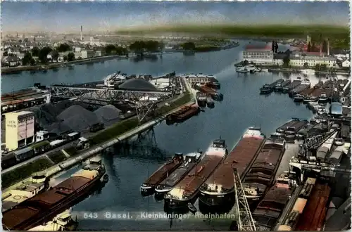 Basel - Kleinhüninger Rheinhafen -272486