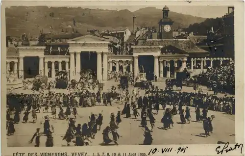 Vevey - Fete des Vignerons 1905 -272206