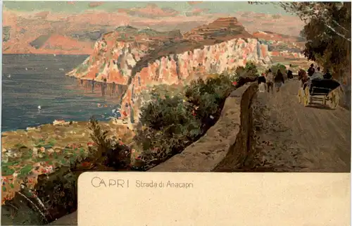 Capri - Strada di Anacapri -269878